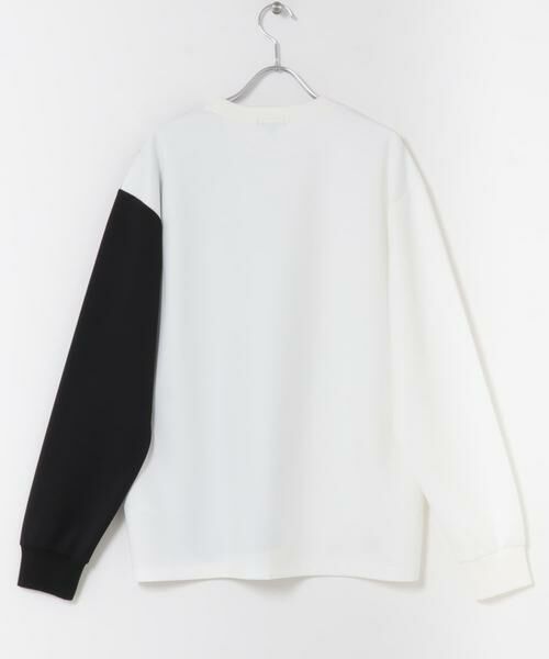 URBAN RESEARCH ITEMS / アーバンリサーチ アイテムズ Tシャツ | ポンチ切替 ロングスリーブ Tops | 詳細5