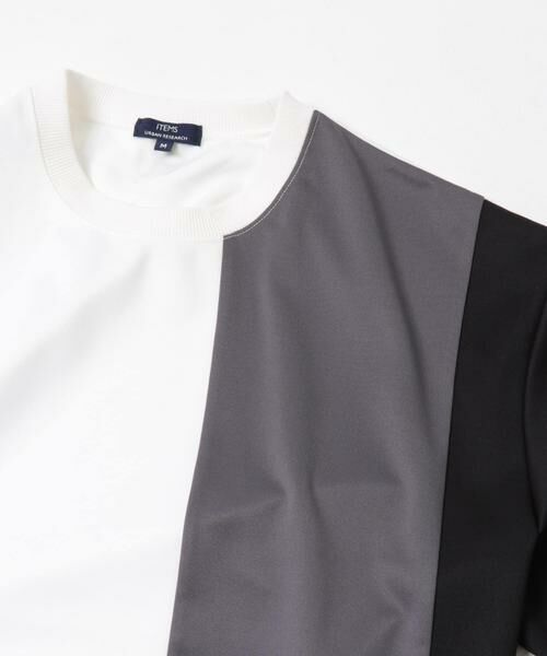 URBAN RESEARCH ITEMS / アーバンリサーチ アイテムズ Tシャツ | ポンチ切替 ロングスリーブ Tops | 詳細15