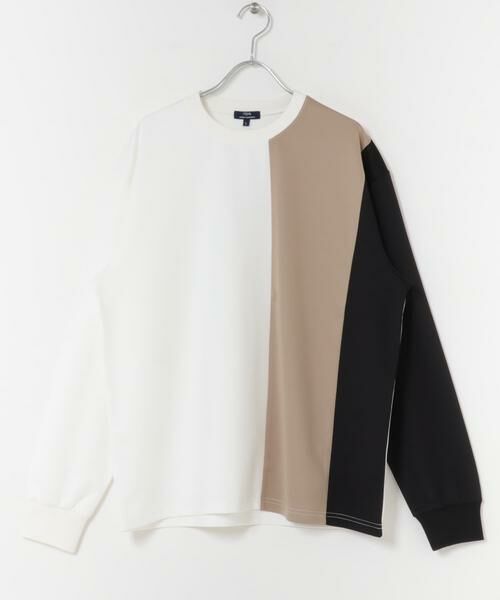 URBAN RESEARCH ITEMS / アーバンリサーチ アイテムズ Tシャツ | ポンチ切替 ロングスリーブ Tops | 詳細20