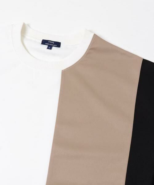 URBAN RESEARCH ITEMS / アーバンリサーチ アイテムズ Tシャツ | ポンチ切替 ロングスリーブ Tops | 詳細21