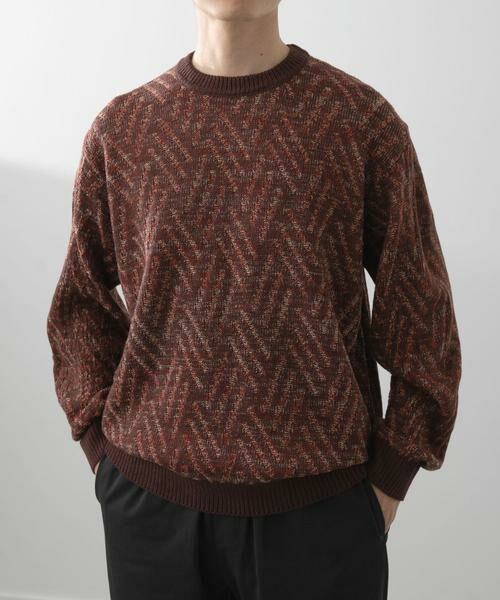 URBAN RESEARCH ITEMS / アーバンリサーチ アイテムズ ニット・セーター | ミックスカラー プルオーバー ニット | 詳細1