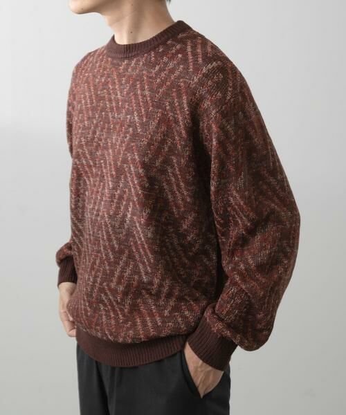 URBAN RESEARCH ITEMS / アーバンリサーチ アイテムズ ニット・セーター | ミックスカラー プルオーバー ニット | 詳細4
