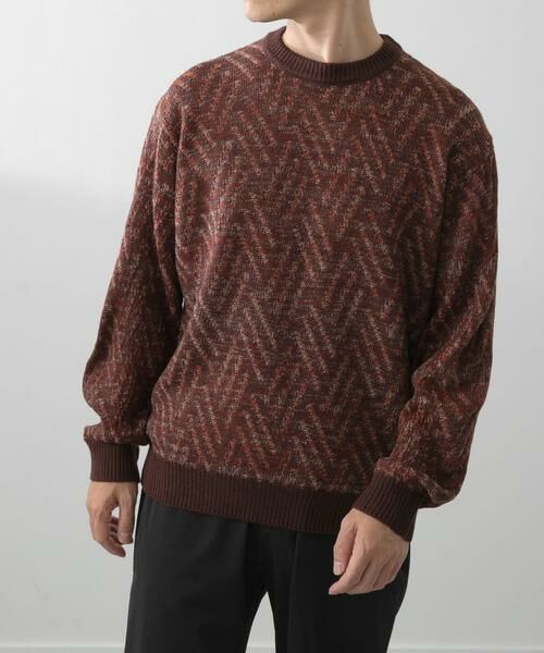 URBAN RESEARCH ITEMS / アーバンリサーチ アイテムズ ニット・セーター | ミックスカラー プルオーバー ニット | 詳細6
