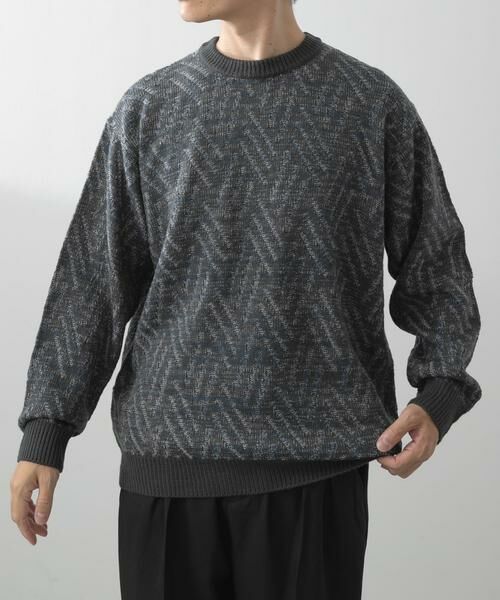 URBAN RESEARCH ITEMS / アーバンリサーチ アイテムズ ニット・セーター | ミックスカラー プルオーバー ニット | 詳細10