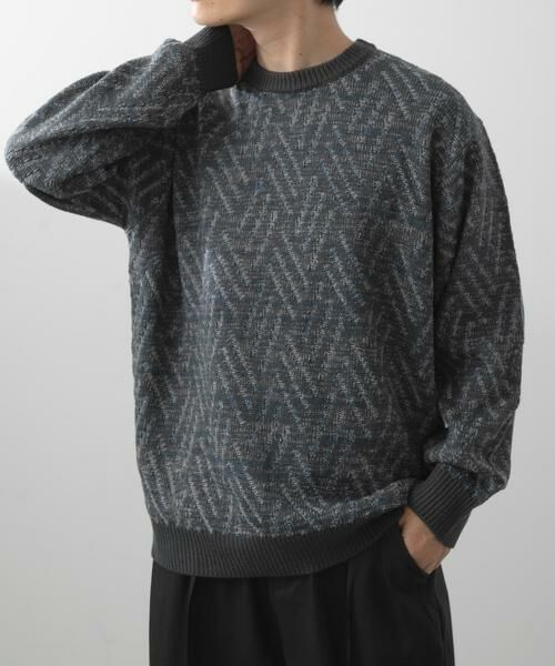 URBAN RESEARCH ITEMS / アーバンリサーチ アイテムズ ニット・セーター | ミックスカラー プルオーバー ニット | 詳細11