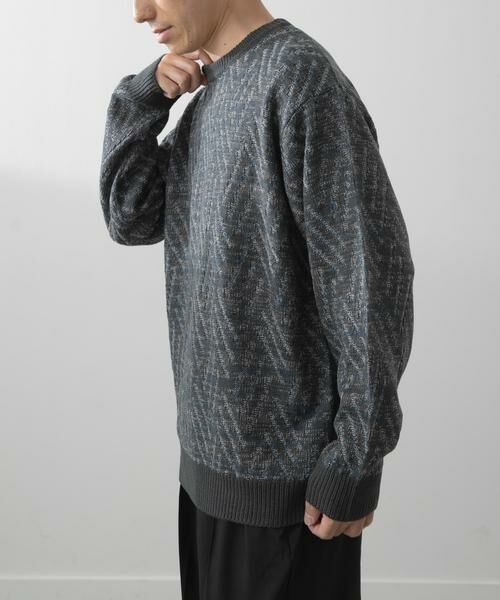 URBAN RESEARCH ITEMS / アーバンリサーチ アイテムズ ニット・セーター | ミックスカラー プルオーバー ニット | 詳細13