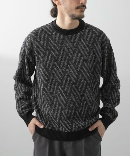 URBAN RESEARCH ITEMS / アーバンリサーチ アイテムズ ニット・セーター | ミックスカラー プルオーバー ニット | 詳細18