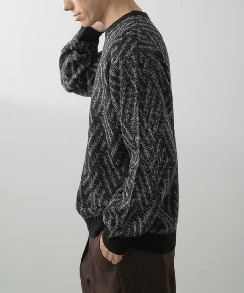 URBAN RESEARCH ITEMS / アーバンリサーチ アイテムズ ニット・セーター | ミックスカラー プルオーバー ニット | 詳細27