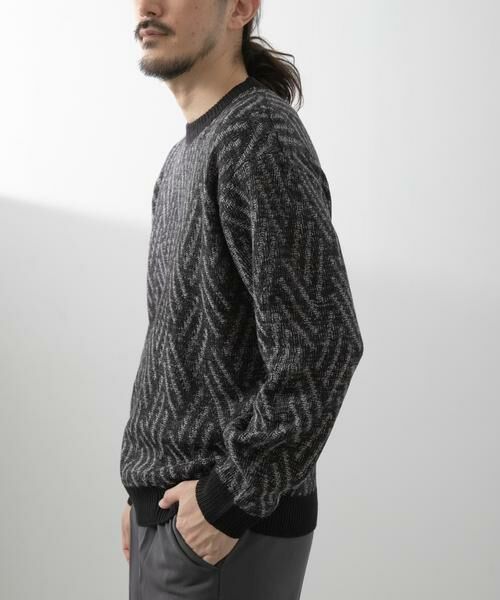 URBAN RESEARCH ITEMS / アーバンリサーチ アイテムズ ニット・セーター | ミックスカラー プルオーバー ニット | 詳細19