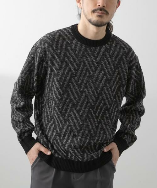 URBAN RESEARCH ITEMS / アーバンリサーチ アイテムズ ニット・セーター | ミックスカラー プルオーバー ニット | 詳細21