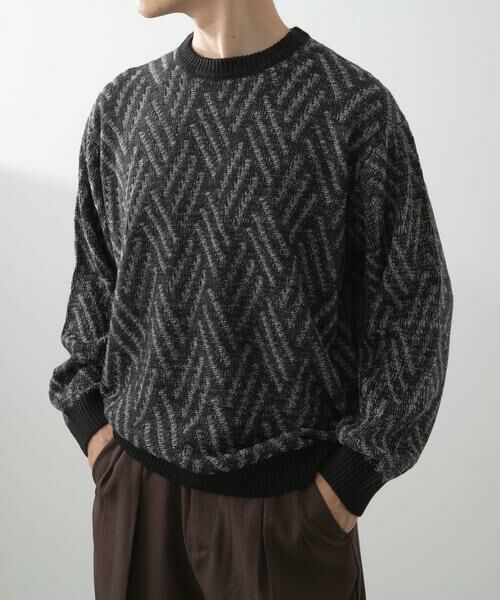 URBAN RESEARCH ITEMS / アーバンリサーチ アイテムズ ニット・セーター | ミックスカラー プルオーバー ニット | 詳細23