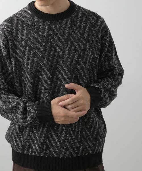 URBAN RESEARCH ITEMS / アーバンリサーチ アイテムズ ニット・セーター | ミックスカラー プルオーバー ニット | 詳細25