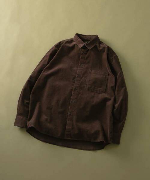 URBAN RESEARCH ITEMS / アーバンリサーチ アイテムズ シャツ・ブラウス | Souplement Corduroy Shirts | 詳細1