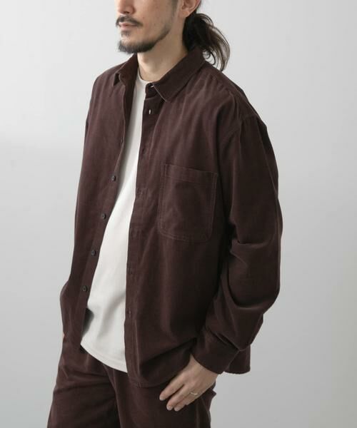 URBAN RESEARCH ITEMS / アーバンリサーチ アイテムズ シャツ・ブラウス | Souplement Corduroy Shirts | 詳細4