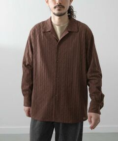 URBAN RESEARCH ITEMS / アーバンリサーチ アイテムズ シャツ・ブラウス | ジオメレースオープンカラーシャツ