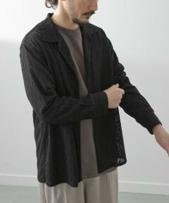 URBAN RESEARCH ITEMS / アーバンリサーチ アイテムズ シャツ・ブラウス | ジオメレースオープンカラーシャツ