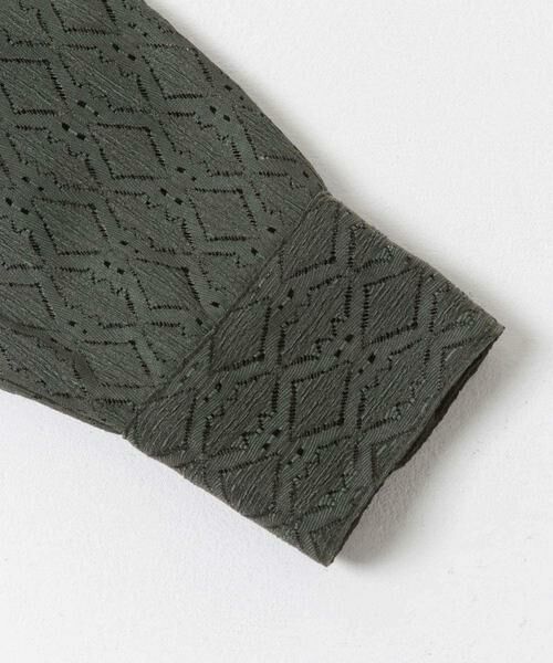 URBAN RESEARCH ITEMS / アーバンリサーチ アイテムズ シャツ・ブラウス | ジオメレースオープンカラーシャツ | 詳細6