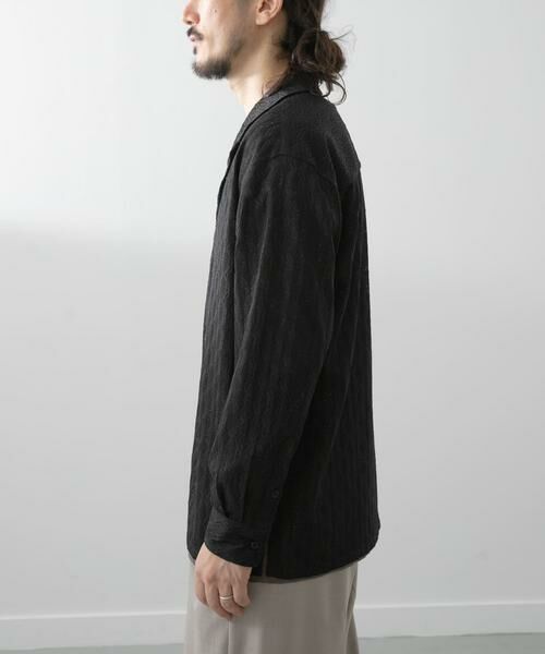 URBAN RESEARCH ITEMS / アーバンリサーチ アイテムズ シャツ・ブラウス | ジオメレースオープンカラーシャツ | 詳細22