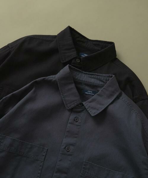 URBAN RESEARCH ITEMS / アーバンリサーチ アイテムズ シャツ・ブラウス | バイオウォッシュコットンレギュラーカラーシャツ | 詳細1