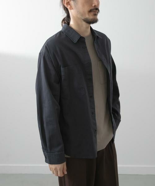 URBAN RESEARCH ITEMS / アーバンリサーチ アイテムズ シャツ・ブラウス | バイオウォッシュコットンレギュラーカラーシャツ | 詳細4