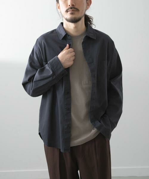 URBAN RESEARCH ITEMS / アーバンリサーチ アイテムズ シャツ・ブラウス | バイオウォッシュコットンレギュラーカラーシャツ | 詳細5