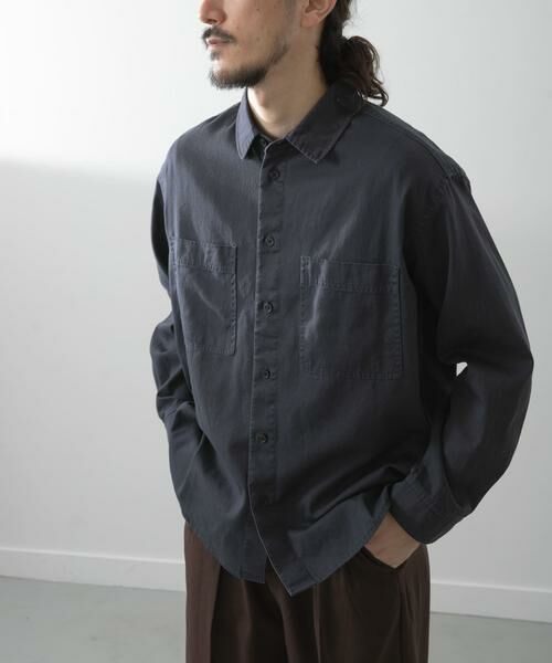 URBAN RESEARCH ITEMS / アーバンリサーチ アイテムズ シャツ・ブラウス | バイオウォッシュコットンレギュラーカラーシャツ | 詳細8