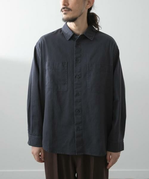 URBAN RESEARCH ITEMS / アーバンリサーチ アイテムズ シャツ・ブラウス | バイオウォッシュコットンレギュラーカラーシャツ | 詳細9