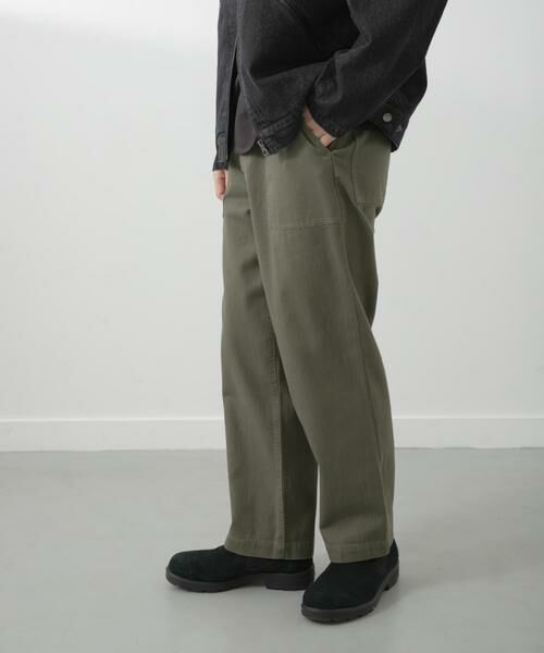 URBAN RESEARCH ITEMS/アーバンリサーチ アイテムズ ベイカーパンツ オリーブ M URBAN RESEARCH ITEMS/アーバンリサーチ アイテムズ ベイカーパンツ オリーブ M
