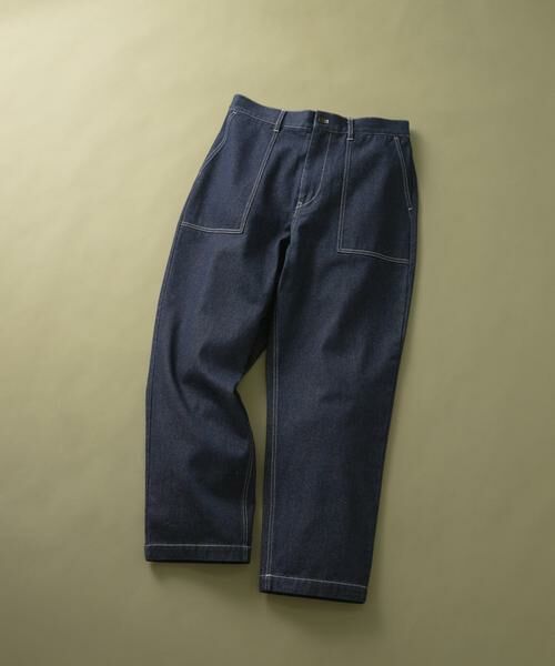 URBAN RESEARCH ITEMS/アーバンリサーチ アイテムズ ベイカーパンツ ネイビー M URBAN RESEARCH ITEMS/アーバンリサーチ アイテムズ ベイカーパンツ ネイビー M