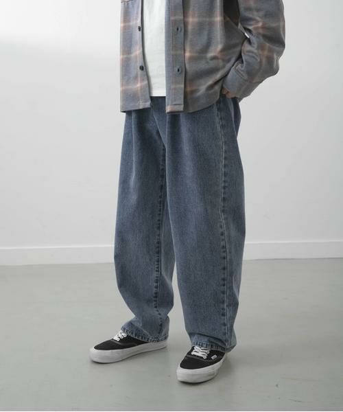 URBAN RESEARCH ITEMS / アーバンリサーチ アイテムズ その他パンツ | Dusty Wide Tapered Jeans | 詳細1