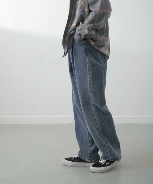 URBAN RESEARCH ITEMS / アーバンリサーチ アイテムズ その他パンツ | Dusty Wide Tapered Jeans | 詳細4