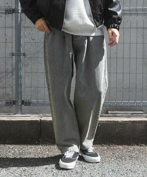 URBAN RESEARCH ITEMS / アーバンリサーチ アイテムズ その他パンツ | Dusty Wide Tapered Jeans | 詳細24