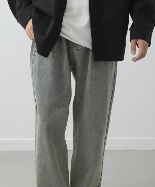 URBAN RESEARCH ITEMS / アーバンリサーチ アイテムズ その他パンツ | Dusty Wide Tapered Jeans | 詳細30