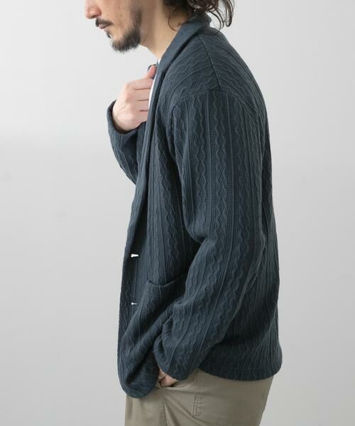 URBAN RESEARCH ITEMS / アーバンリサーチ アイテムズ その他アウター | ニット テーラード ジャケット | 詳細7