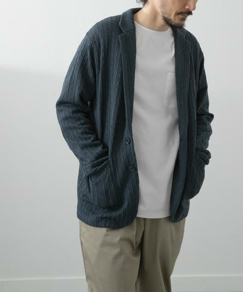 URBAN RESEARCH ITEMS / アーバンリサーチ アイテムズ その他アウター | ニット テーラード ジャケット | 詳細9