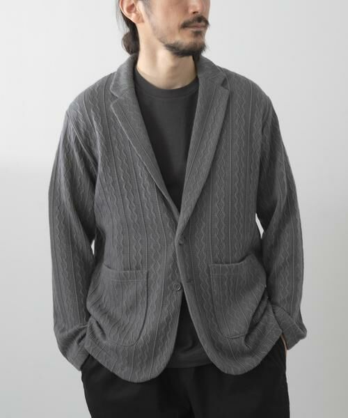 URBAN RESEARCH ITEMS / アーバンリサーチ アイテムズ その他アウター | ニット テーラード ジャケット | 詳細27