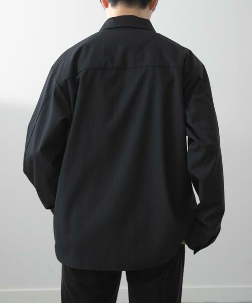 URBAN RESEARCH ITEMS / アーバンリサーチ アイテムズ その他アウター | Pinstripe Flyfront Jacket | 詳細13
