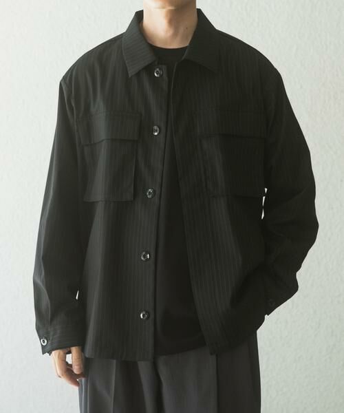 URBAN RESEARCH ITEMS / アーバンリサーチ アイテムズ その他アウター | Pinstripe Flyfront Jacket | 詳細17