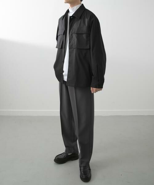 URBAN RESEARCH ITEMS / アーバンリサーチ アイテムズ その他アウター | Pinstripe Flyfront Jacket | 詳細28