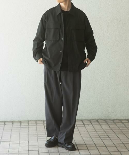 URBAN RESEARCH ITEMS / アーバンリサーチ アイテムズ その他アウター | Pinstripe Flyfront Jacket | 詳細20