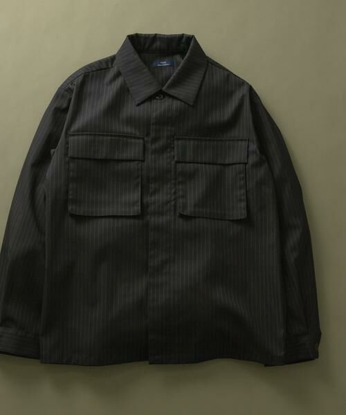 URBAN RESEARCH ITEMS / アーバンリサーチ アイテムズ その他アウター | Pinstripe Flyfront Jacket | 詳細21