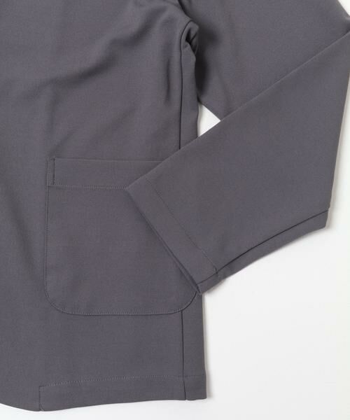 URBAN RESEARCH ITEMS / アーバンリサーチ アイテムズ ノーカラージャケット | クレープジョーゼットノーラペルジャケット | 詳細16