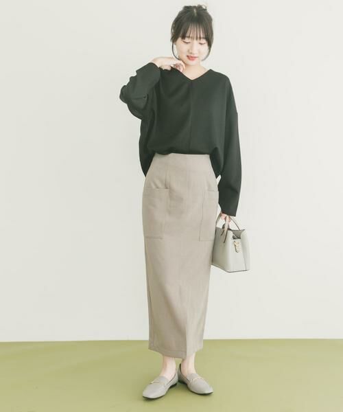 URBAN RESEARCH ITEMS / アーバンリサーチ アイテムズ Tシャツ | ポンチVネックカットソー | 詳細20