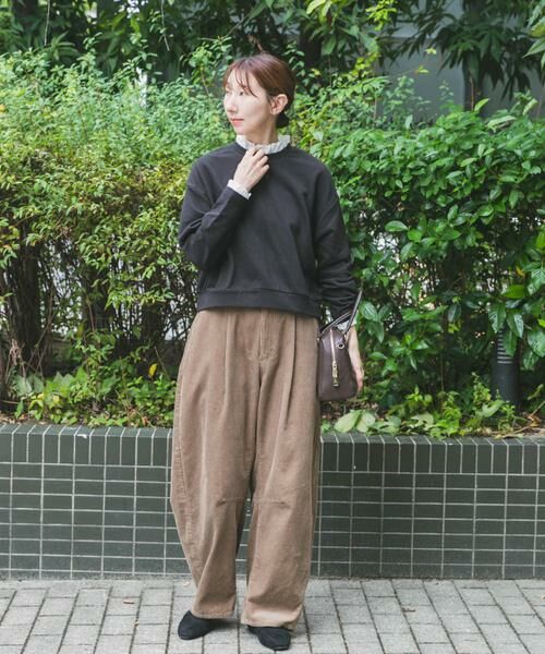 URBAN RESEARCH ITEMS / アーバンリサーチ アイテムズ スウェット | フリルドッキングスウェット | 詳細3