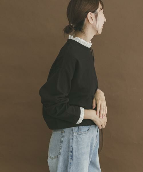 URBAN RESEARCH ITEMS / アーバンリサーチ アイテムズ スウェット | フリルドッキングスウェット | 詳細5