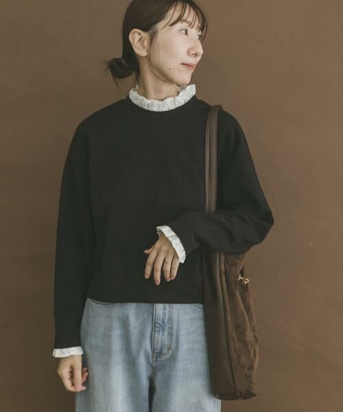 URBAN RESEARCH ITEMS / アーバンリサーチ アイテムズ スウェット | フリルドッキングスウェット | 詳細6