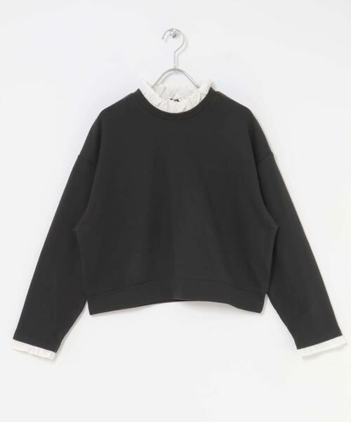 URBAN RESEARCH ITEMS / アーバンリサーチ アイテムズ スウェット | フリルドッキングスウェット | 詳細8