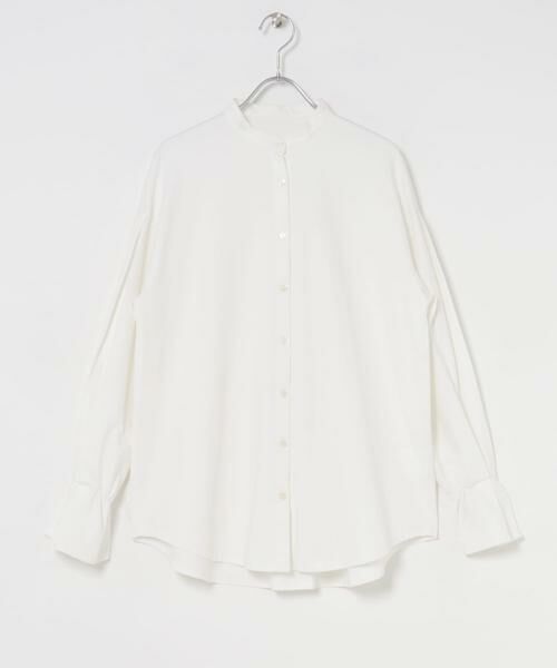 URBAN RESEARCH ITEMS / アーバンリサーチ アイテムズ シャツ・ブラウス | 『洗濯可』バンドカラーソデタックカットソー | 詳細6