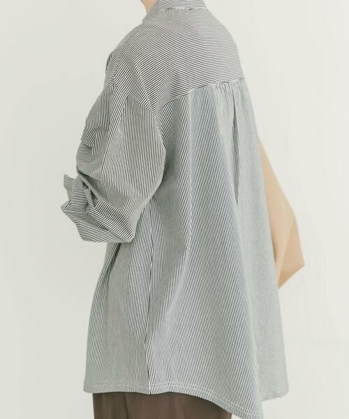 URBAN RESEARCH ITEMS / アーバンリサーチ アイテムズ シャツ・ブラウス | 『洗濯可』バンドカラーソデタックカットソー | 詳細10