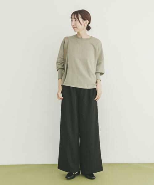 URBAN RESEARCH ITEMS / アーバンリサーチ アイテムズ Tシャツ | 裏毛ドッキングプルオーバー | 詳細3